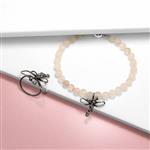 925 Sterling Silver & Rose Quartz Dragonfly Wire Work Project With Downloadable Instructions By Claire Macdonald