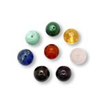 Lagoon Collection by Charlie Bailey: Multi-Gemstone Plain Rounds, Approx 12mm (Set of 8pcs)