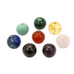 Lagoon Collection by Charlie Bailey: Multi-Gemstone Plain Rounds, Approx 12mm (Set of 8pcs)