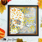 Visible Image Leafy Stencil