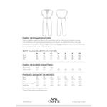 Sew Over It Nasima Jumpsuit Sewing Paper Pattern - Size 18 - 30