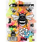 Visible Image Bee Happy Stamp Set