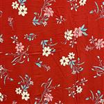 House of Alistair Cascade Viscose - Rust. Sold by the Metre. RRP £12.99