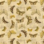 Tim Holtz Eclectic Elements Palette Digital Collection Specimen Yellow Fabric 0.5m