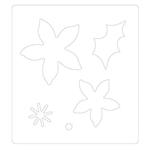 Bigz Die Winter Poinsettia by Lisa Jones