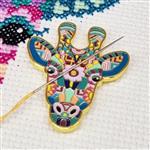 Meloca Designs Mandala Giraffe Needle Minder