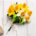 Wool Couture A Dozen Daffodils Felt Craft Kit