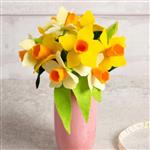 Wool Couture A Dozen Daffodils Felt Craft Kit