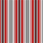Michael Miller Stripey Stripes Collection Paris Stripe Red Fabric 0.5m