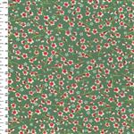 Elm Ditsy Flower Printed Viscose Fabric 0.5m