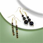 Yellow & Blue Round & Faceted Tigers Eye Bundle With Downloadable Instructions By Mark Smith