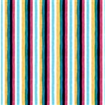 Michael Miller Stripey Stripes Collection Fruit Rock Stripe Fabric 0.5m