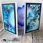 Visible Image Flower Ink Stencil