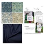 Suzie Duncan's William Morris Pebble Bag Kit: Instructions, Fabric (0.5m) & FQs (4pcs)