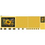 Pollyanna Pickering Sunflowers Cushion Fabric Panel (140 x 45cm)