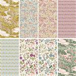 Suzie Duncan's Liberty Pastel Tones Botanical Trail Quilt Kit: Instructions, Fabric (1.5m) & FQs (8pcs)