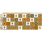 Amber Makes The Flower Shop Charm Squares August Flowers (140cm x 60cm)