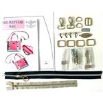 Rebecca Alexander Frost The Mayfair Bag Paper Pattern & Gold Hardware