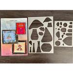 Sanntangle Locket Lane Stencil Set for Sewing