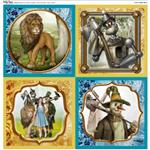 Debbi Moore Designs Wizard of Oz Four Feature Squares Blue and Gold Fabric Panel (70 x 73cm)