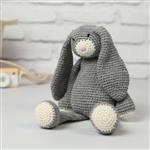 Wool Couture Grey Mabel Bunny Crochet Kit .With Free Crochet Hook Worth £4