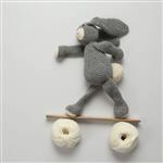 Wool Couture Grey Mabel Bunny Crochet Kit .With Free Crochet Hook Worth £4