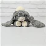 Wool Couture Grey Mabel Bunny Crochet Kit .With Free Crochet Hook Worth £4