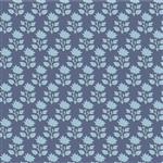 Tilda Mira Blue Fabric 0.5m