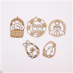 Set of 5 Easter Garlands