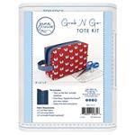June Tailor Grab n Go Tote Kit With Navy Zip