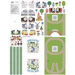 Riley Blake Thomas & Friends Sodor Railway Pack & Play Felt Panel 101 x 137 cm