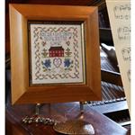Cross Stitch Guild Blue Gentian on Aida