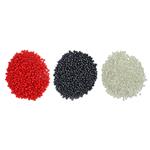 Miyuki 11/0 Bundle, Silver Lined Crystal, Gunmetal & Opaque Red