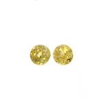 0.65cts Ambilobe Sphene Brilliant Round Approx 4.50mm Loose Gemstones, (Pack of 2)