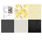 Suzie Duncan Beehive Hexagon Wall Hanging Quilt Kit: Instructions & Fabric (2.5m)