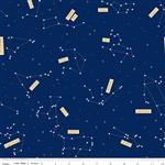 Riley Blake Outer Space Collection Constellations Navy Fabric 0.5m