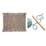Wool Couture Multi Ellie Blanket Crochet Kit With Free Crochet Hook Worth £5