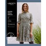 Liberty Lady's Alexa Frill Dress Pattern. Sizes 6-22