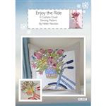 Helen Newton Spring Greens Enjoy The Ride Cushion Kit: Instructions, Panel & Fabric (0.5m)