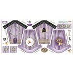 Amber Makes Birdhouse Peg Bag Kit: Instructions & Panel - Lavender House 