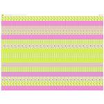 Sara Page Garden Collection Sixteen Strips Fabric Panel 140cm x 104cm