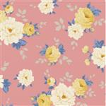 Tilda Sunday Brunch Collection Pernille Pink Fabric 0.5m