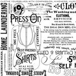 Riley Blake Press On Collection Pressing Matters White Fabric 0.5m 