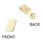 Sew Lisa Lam Amara Bag Hardware Bundle: Magnetic Tab Clasp & Chain Handle