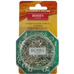 Bohin 65 x Quilters Curved Safety Pins No2 