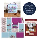 Amber Makes Winter Warmers Mug Carry Case Kit: Panel & Instructions