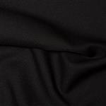 Polyester Twill Black Fabric 0.5m