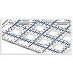 TrueCut Rotary Cutting Ruler 9.5” Square