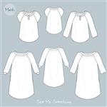 Sew Me Something Imogen Top & Dress Sewing Pattern (Sizes 20-34)