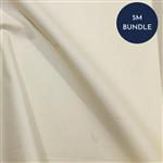 100% Cotton Vanilla Fabric Backing Bundle (5m). Save £4